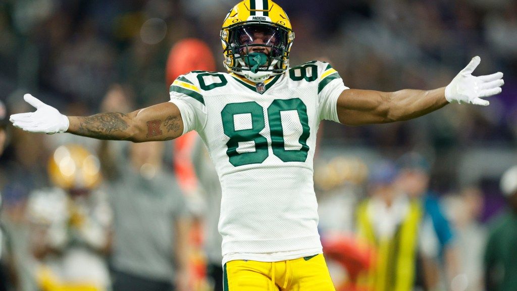 Packers sign WR Bo Melton to 53-man roster, place WR Samori Toure on IR