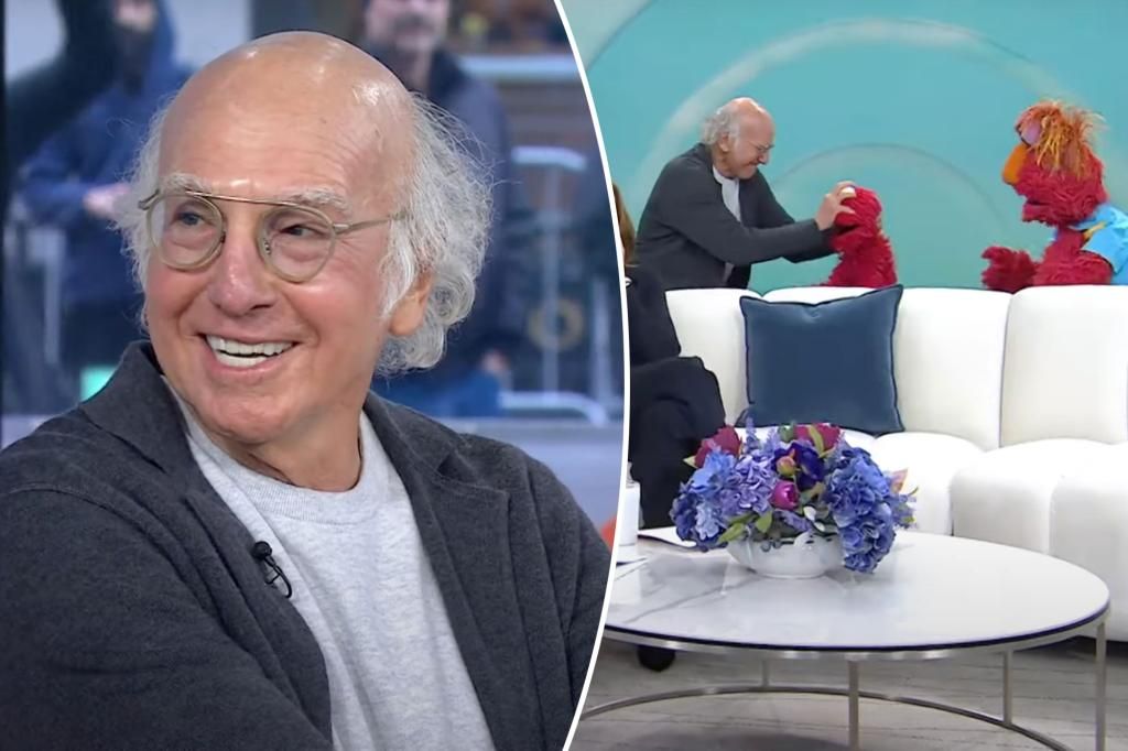 Larry David for beats 'the s-t out of Elmo' on the 'Today’ show