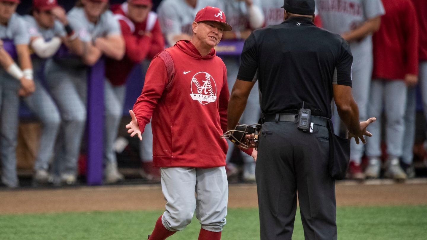 NCAA punishes former Alabama baseball coach over sports gambling scheme