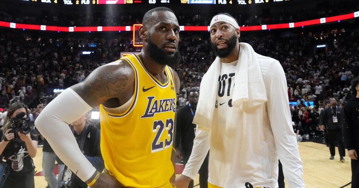 LeBron James, Anthony Davis to miss Celtics game amid strife