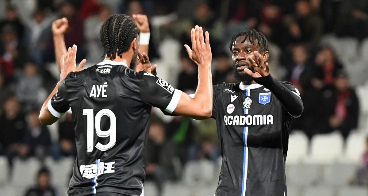 À la pause, Auxerre mène d’une courte tête contre Ajaccio