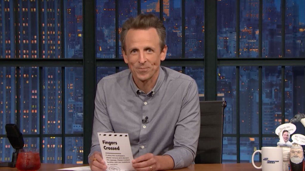 Seth Meyers Says That A WGA Strike Would Be A “Miserable Thing”: “What Writers Are Asking For Is Not Unreasonable”