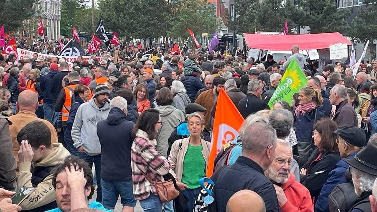 DIRECT. Manifestation intersyndicale du 1er-Mai à Rennes : le cortège se met en place