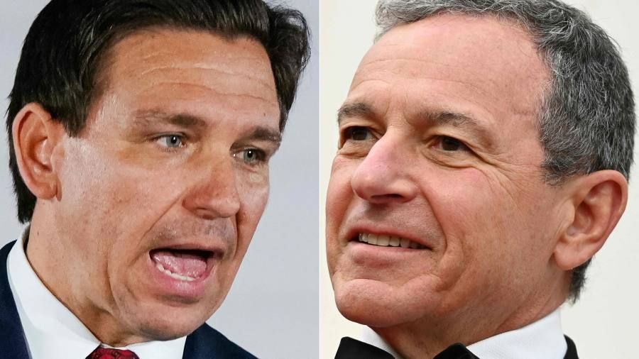 Disney uses Ron DeSantis’s own words against him in free speech lawsuit