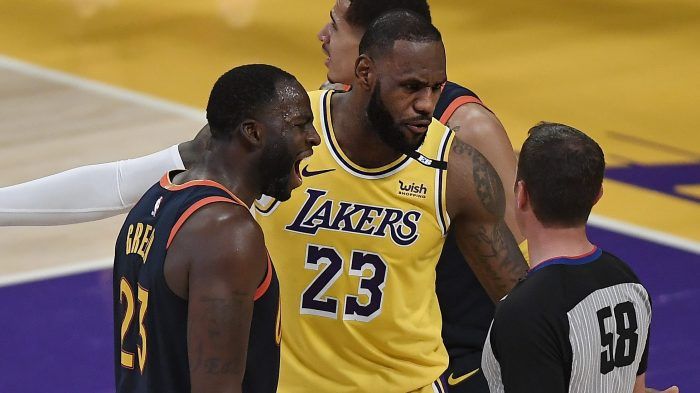 Golden State Warriors’ Draymond Green, Los Angeles Lakers’ LeBron James share a rivalry and a friendship