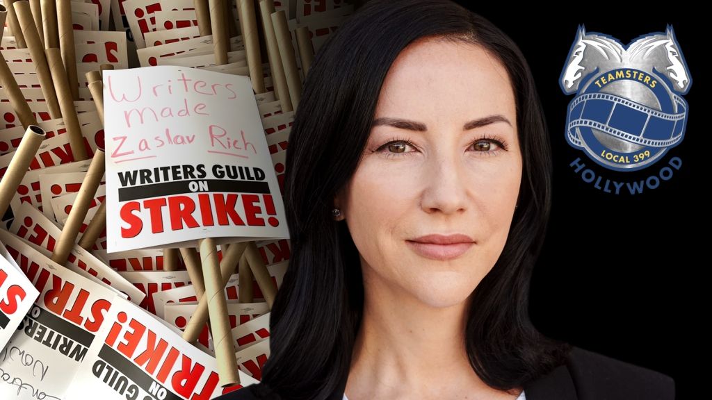 Hollywood Teamster Leader On Potential WGA Strike Tonight, Picket Lines