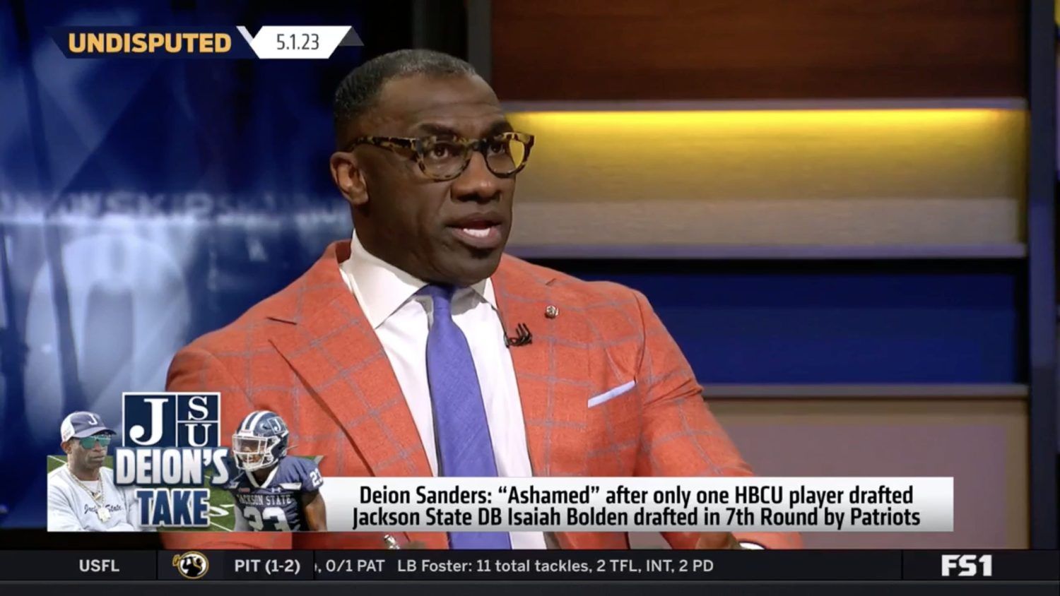 Shannon Sharpe pushes back on Deion Sanders' NFL Draft claim