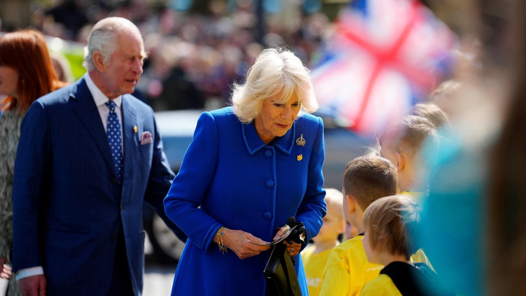 Pour le couronnement de Charles III, Camilla portera une robe d’apparat chargée de détails