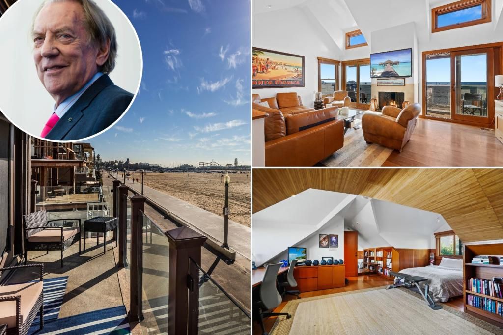 Donald Sutherland's former Californoa home lists for rent