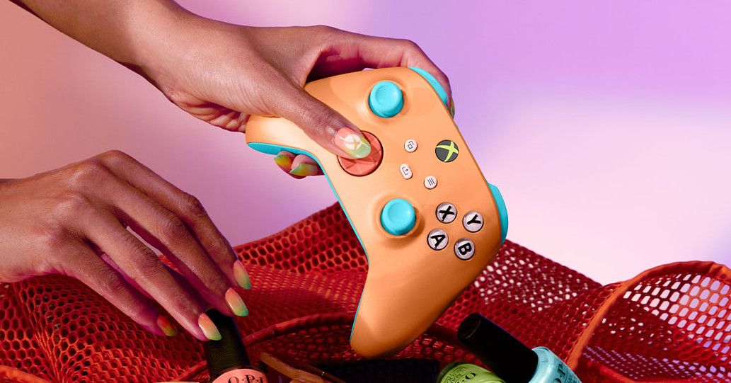 New creamsicle-colored Xbox controller is available for pre-order