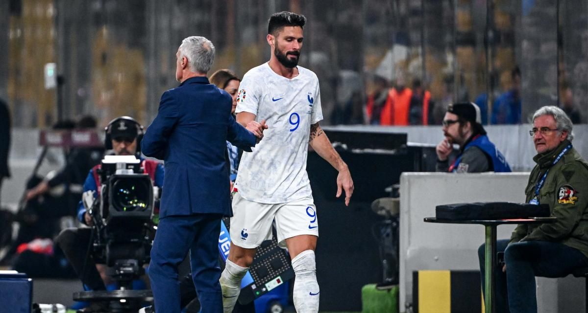 Équipe de France : Didier Deschamps officialise le transfert d’Olivier Giroud