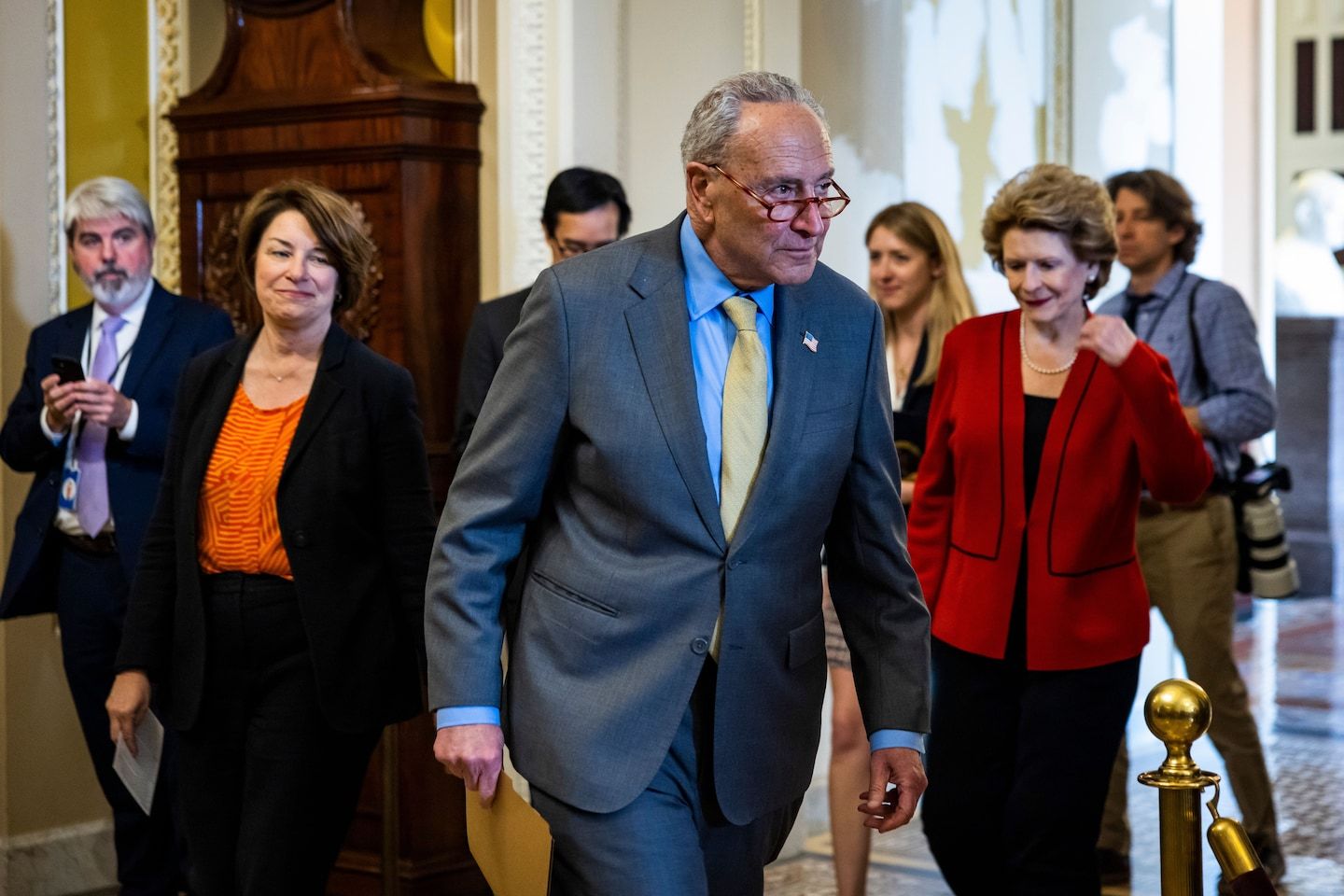 Senate leaders stress time crunch as they prepare for debt ceiling bill