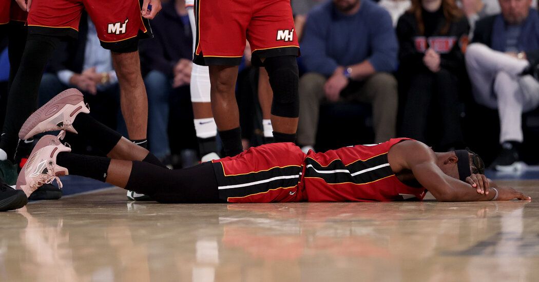 In the N.B.A. Playoffs, Flopping Is a Welcome Sideshow