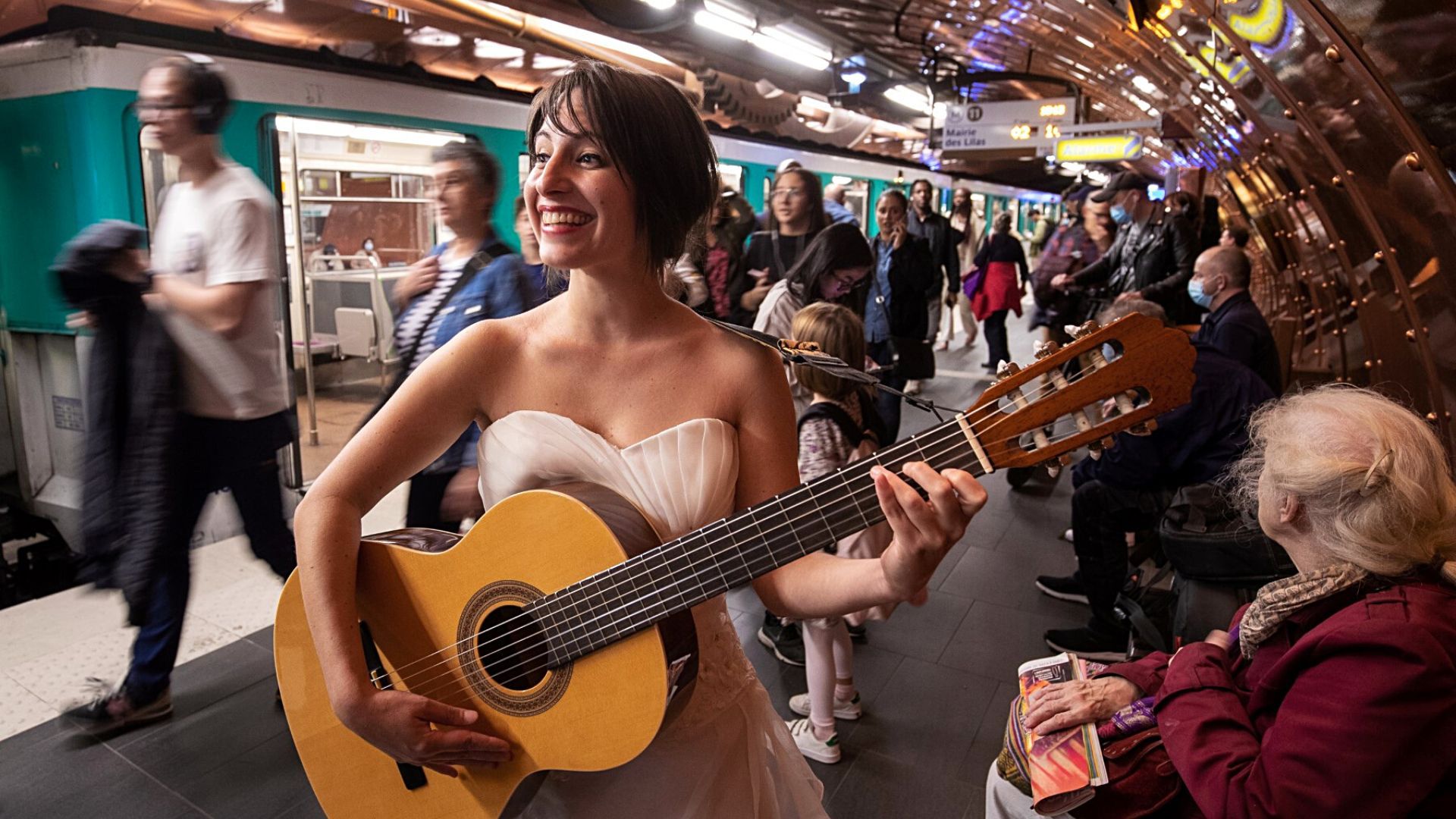 En juin, la première journée des transports en musique va enchanter le métro parisien !