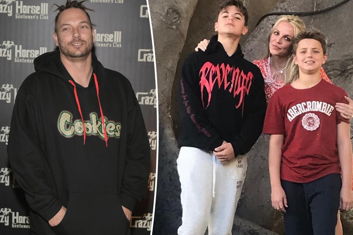 Britney Spears fans think Kevin Federline moving for child support