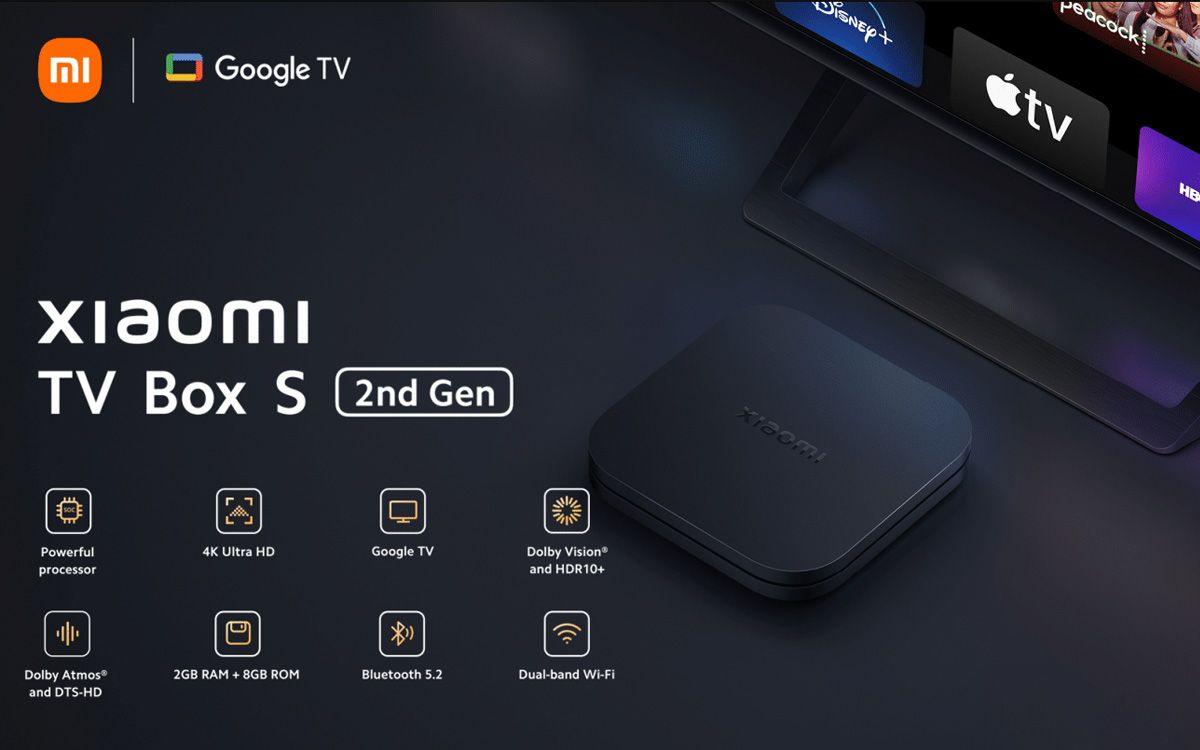 Xiaomi TV Box S : la seconde génération arrive avec Google TV