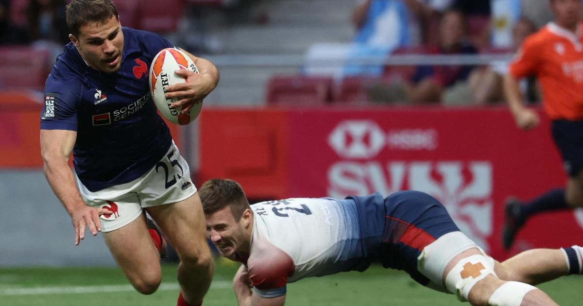 Rugby à 7 : en vidéo, l’essai de Dupont après un raffut surpuissant