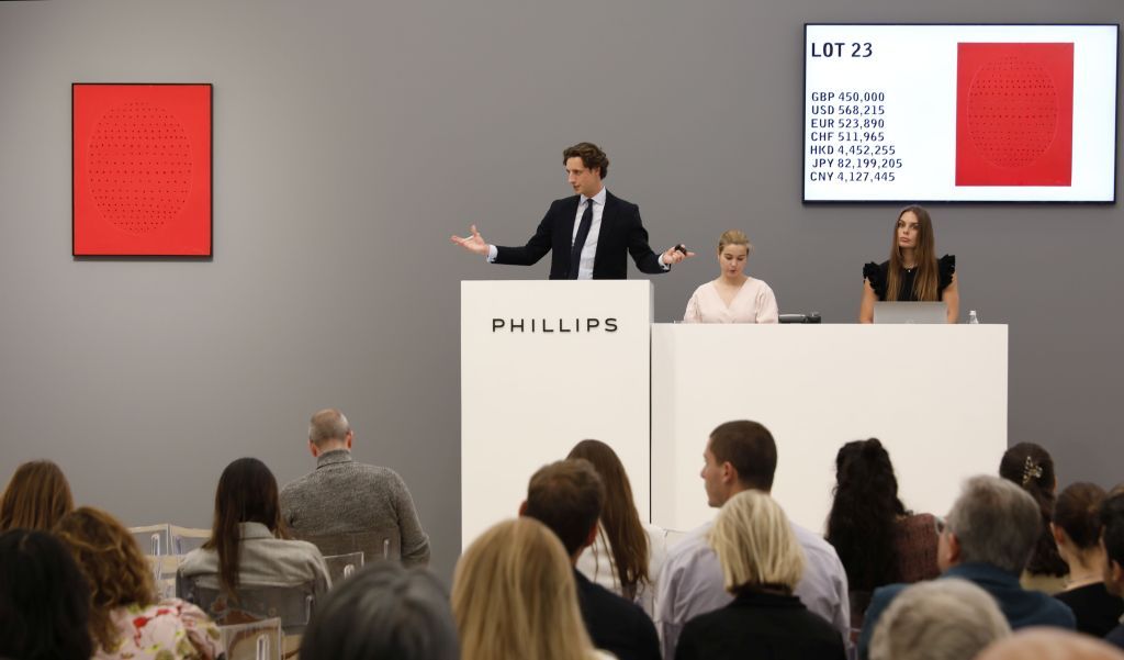 $11.5 M. Sale at Phillips Marks the End of London’s Summer Auctions