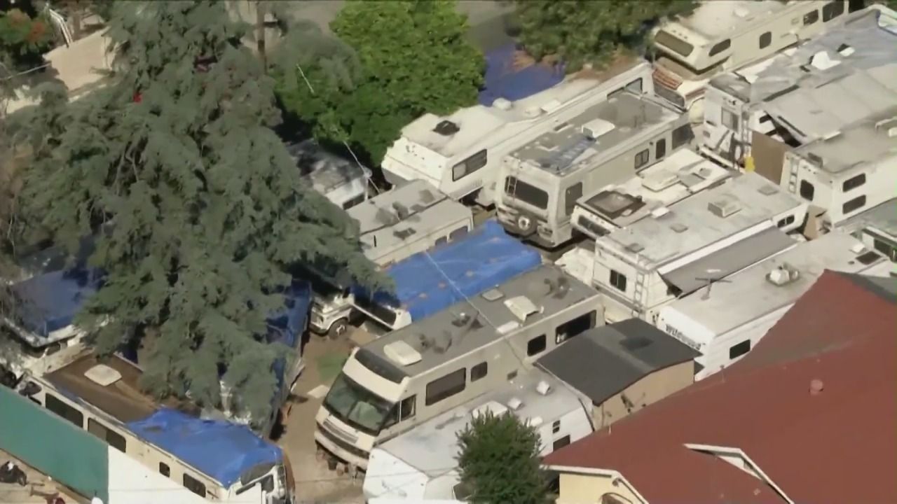 Residents concerned over illegal RV park behind home in Los Angeles County