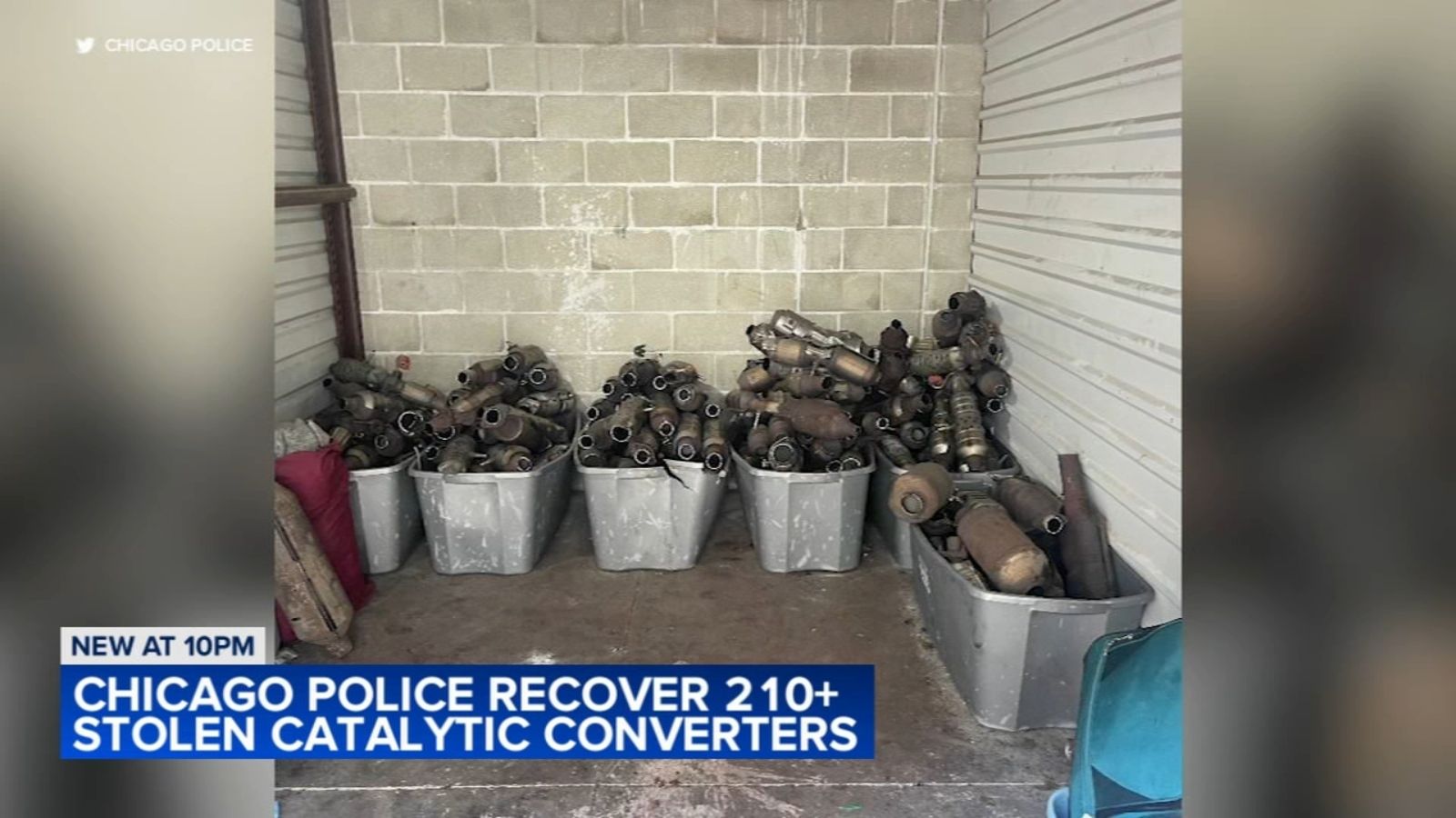 Chicago police investigation recovers over 200 catalytic converters in Humboldt Park; 2 arrested