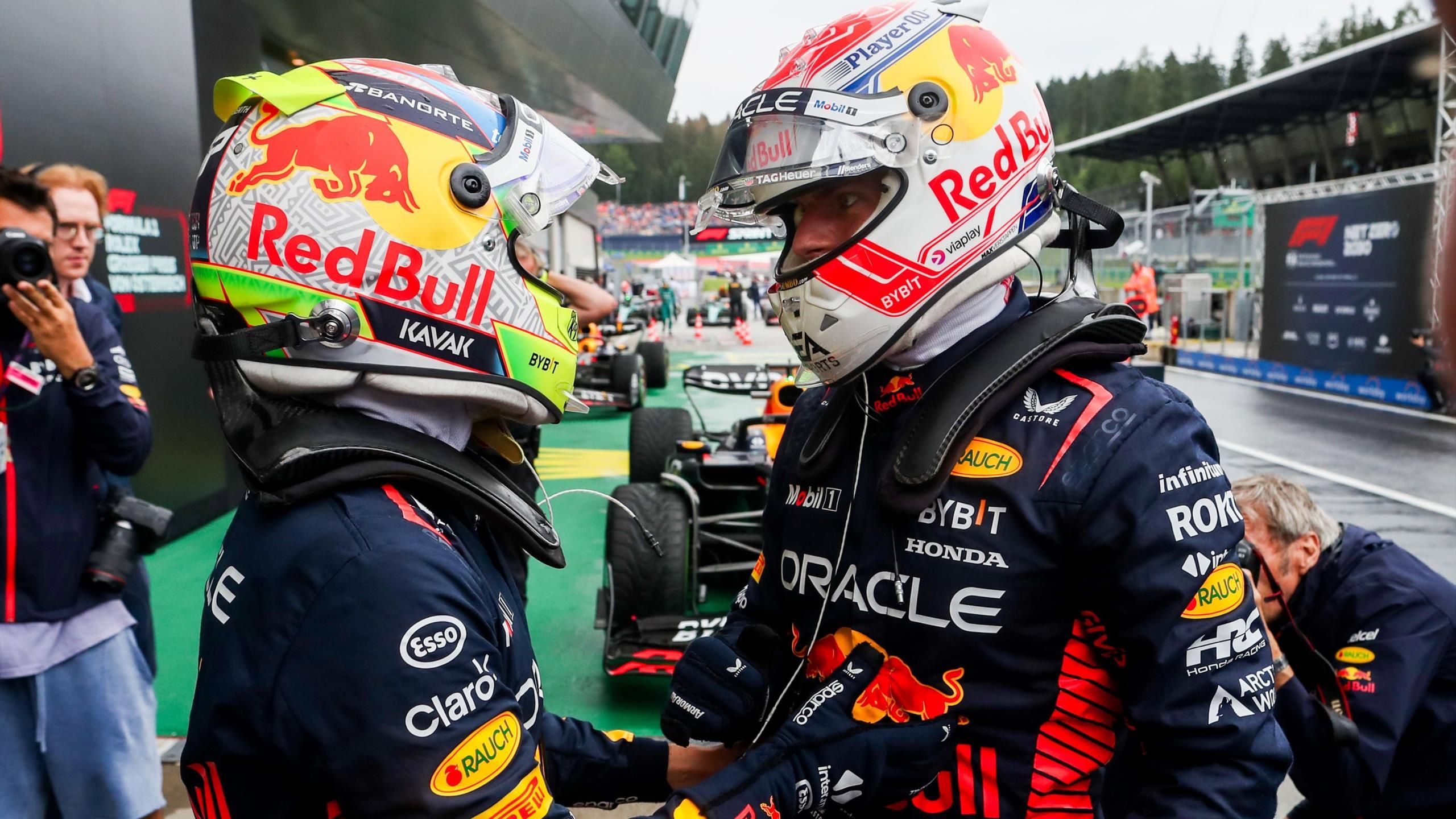 Règlement de compte au Red Bull Ring : les étranges explications de Max Verstappen et Sergio Pérez