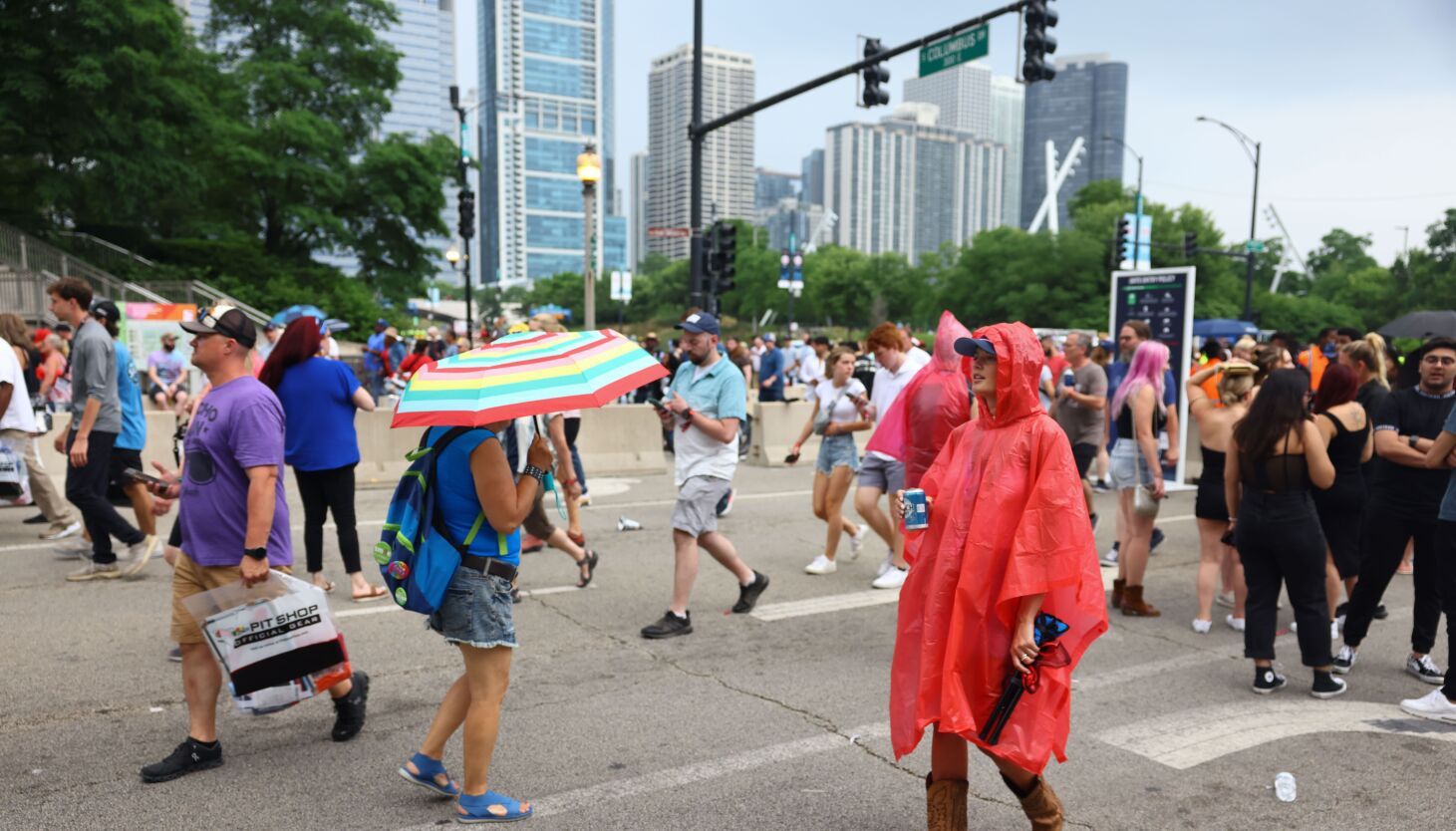 NASCAR Chicago Street race update - The Loop 121 Xfinity race, postponed until Sunday morning