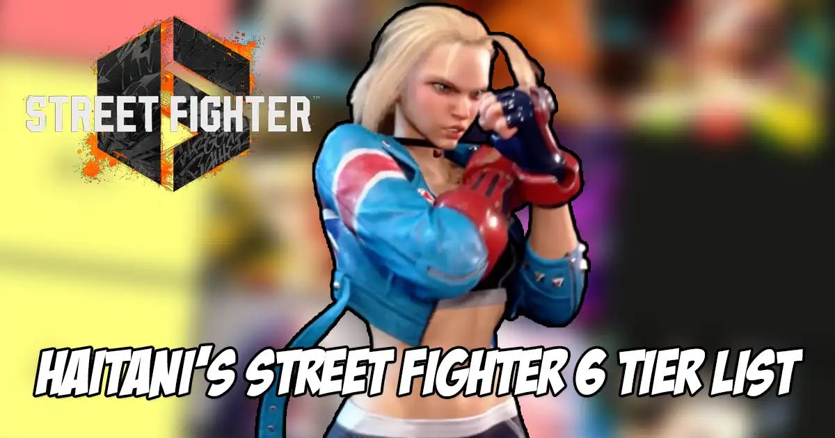 Haitani creates Street Fighter 6 tier list after achieving Master rank with all characters