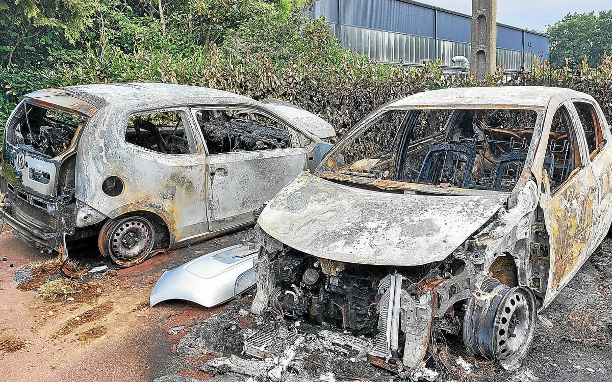 Au Braden à Quimper, deux véhicules incendiés dans la nuit de vendredi à samedi