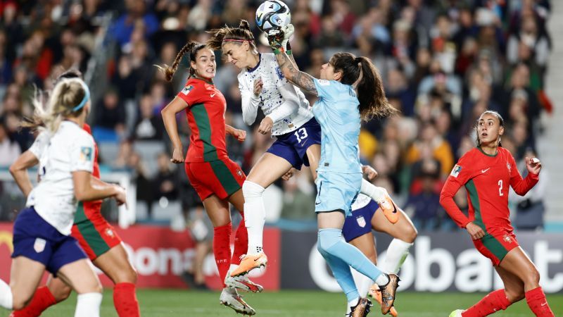 US survives late scare to reach Women's World Cup round of 16