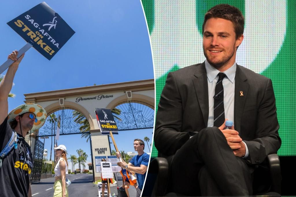 Stephen Amell slams SAG strike as 'reductive negotiating tactic'