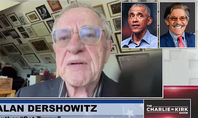 Alan Dershowitz claims Obama would only come to his 75th birthday on Martha's Vineyard - if he disinvited Geraldo Rivera