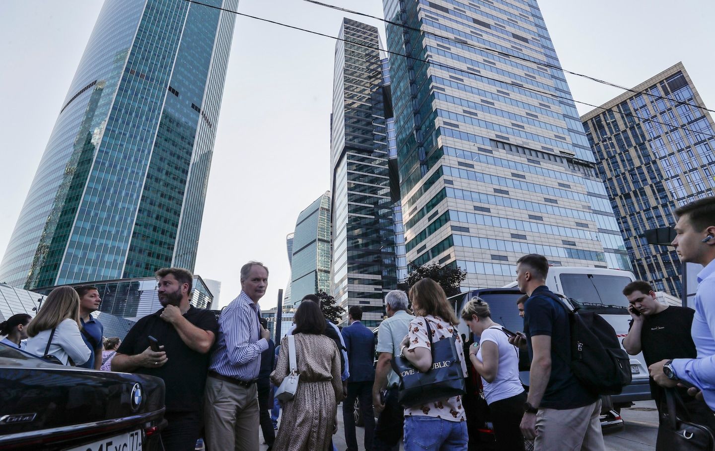 Drones hit glitzy Moscow buildings as Ukraine says Russians should feel war