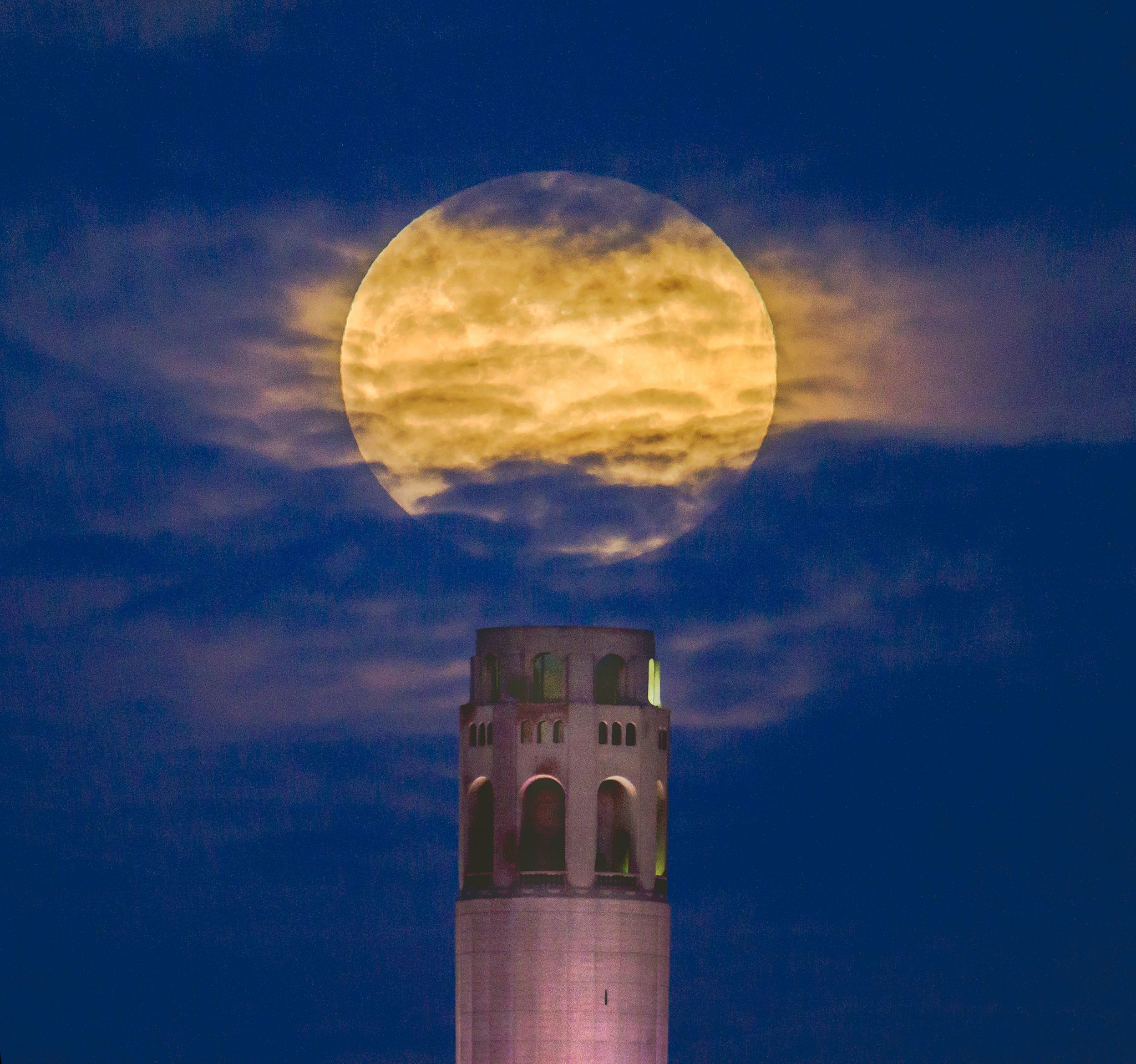 The first of two supermoons will be visible from the Bay Area tonight