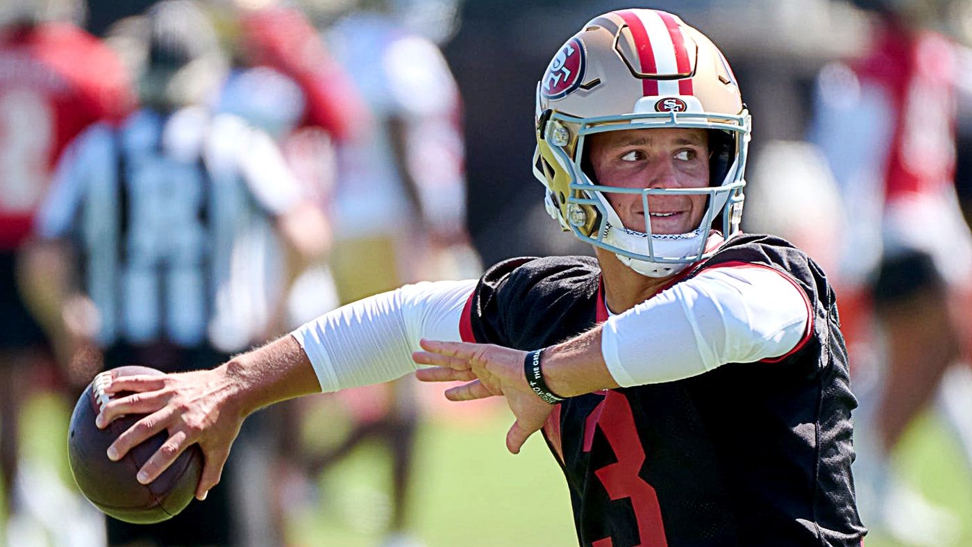 WATCH: 49ers' Brock Purdy has best performance yet on Day 6 of training camp