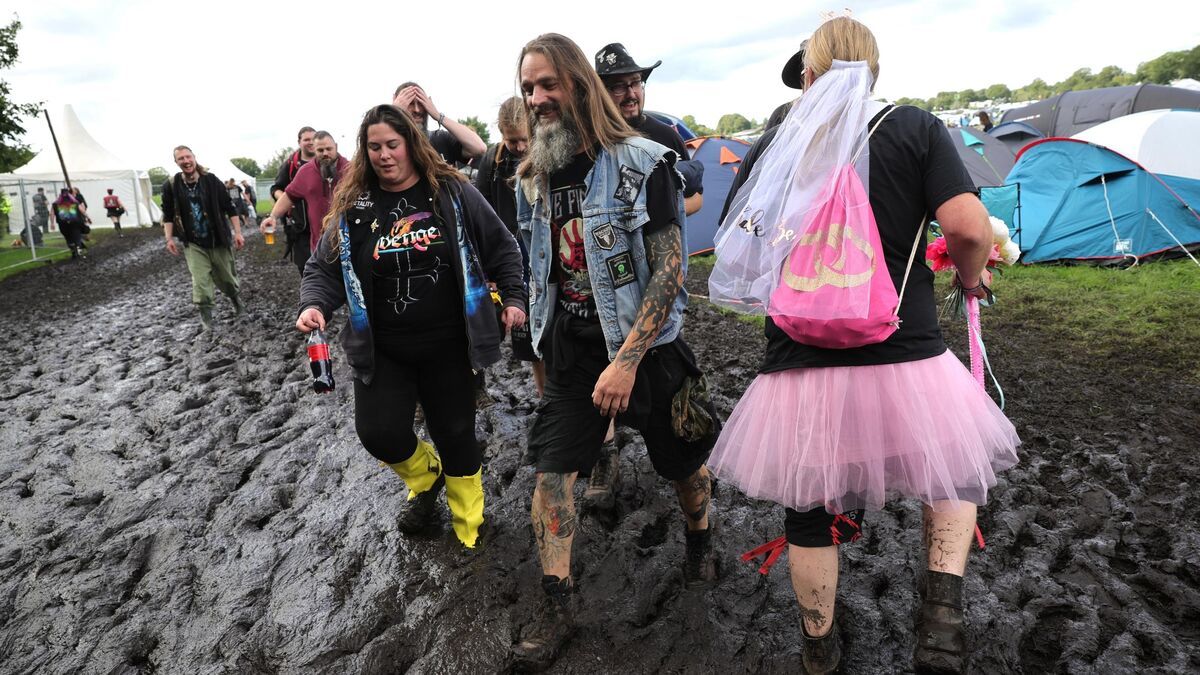 Allemagne : météo d’enfer à Wacken, le plus grand festival de metal au monde, qui pourrait être annulé