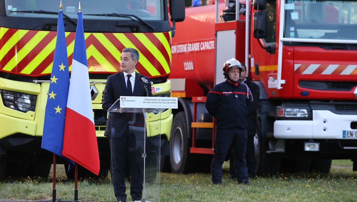 Sécurité civile : l'Etat choisit Libourne pour sa quatrième base, Gérald Darmanin vient l'officialiser