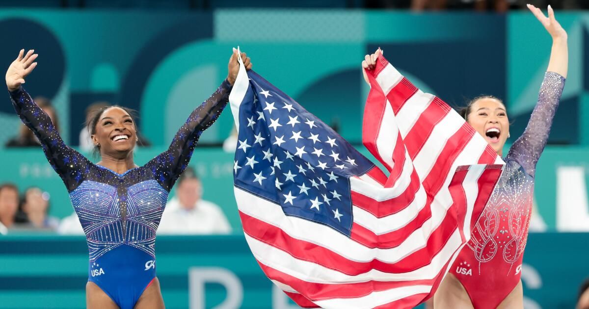 Simone Biles wins gold, claiming Paris Olympics all-around title