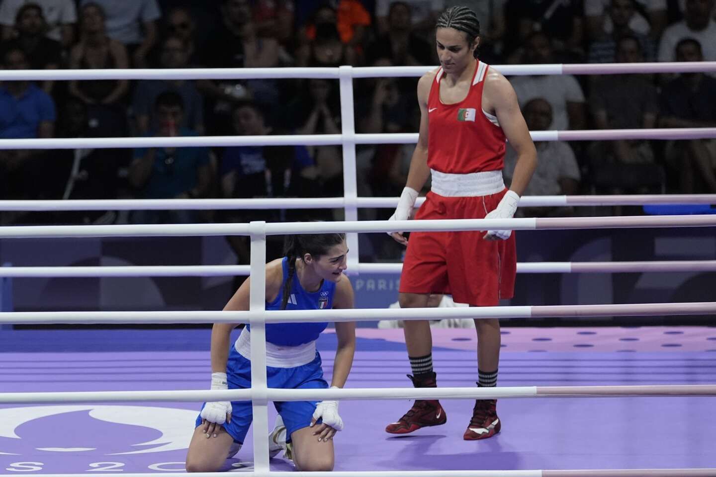 JO 2024 : 46 secondes de combat et une polémique autour de la boxeuse Imane Khelif