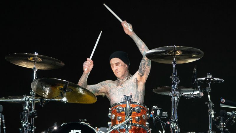 Blink-182 postpones concerts in Europe as Travis Barker returns stateside for 'urgent family matter'