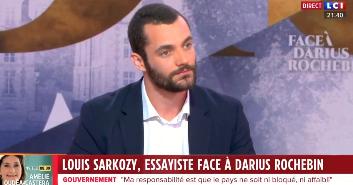 "Sans doute la nouvelle star en France" : Louis Sarkozy, chroniqueur chez Darius Rochebin sur LCI, bluffe les spécialistes