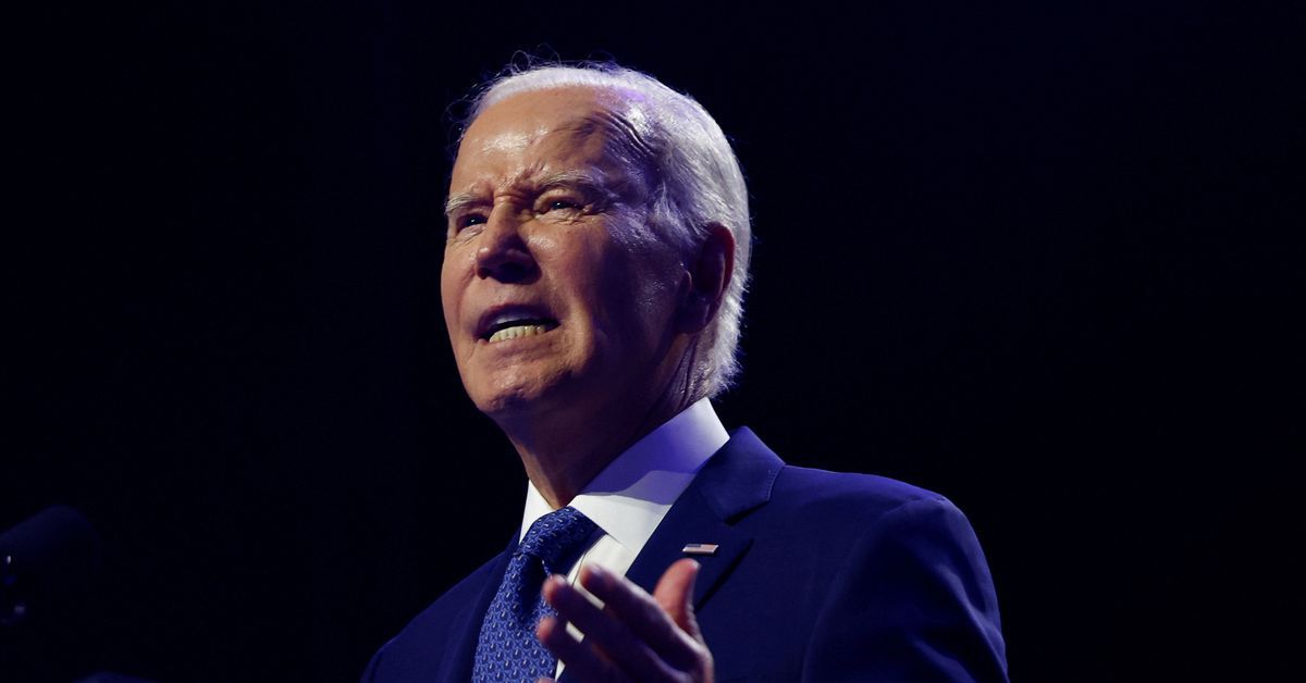 Biden presses Republicans after spending bill drops Ukraine aid