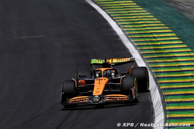 Piastri fait la pole du Sprint F1 à Interlagos devant Norris