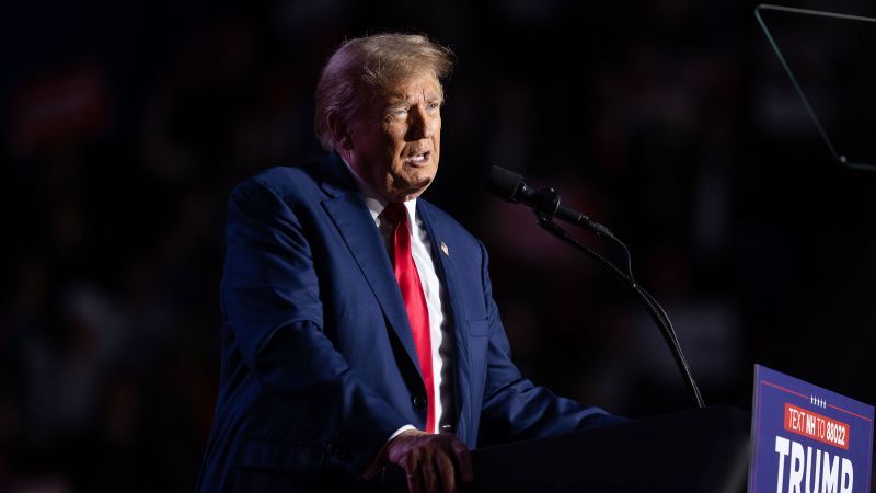 Trump appeals decision removing him from Maine’s 2024 primary ballot