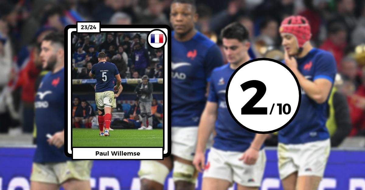 Les notes des Bleus après France-Irlande : Lucu transparent, Willemse encore fautif