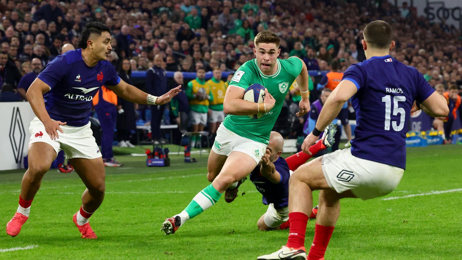 France-Irlande : le XV du Trèfle balaie les Bleus à Marseille avec le bonus offensif... Revivez le match du Tournoi des six nations