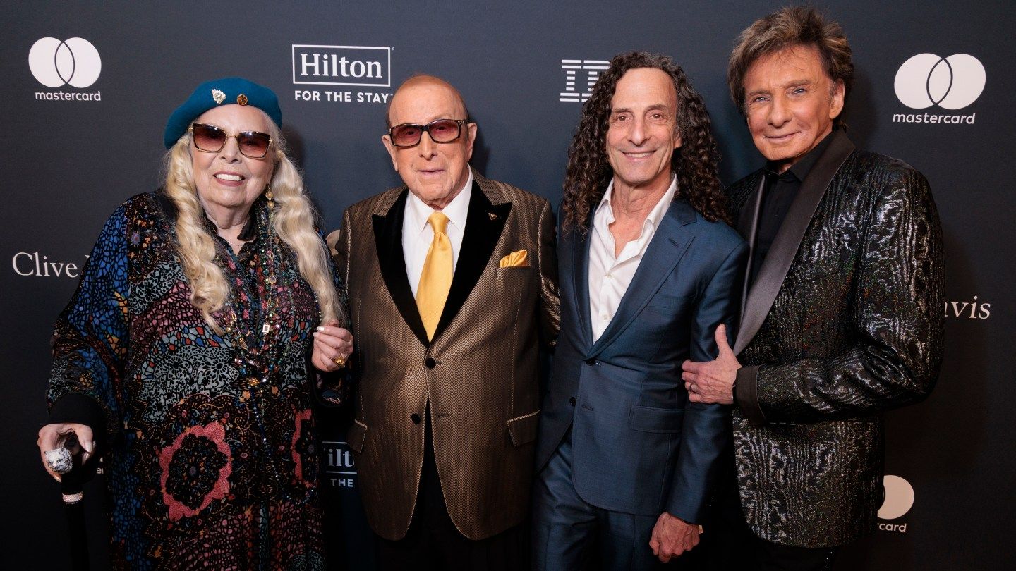 Inside Clive Davis’ Pre-Grammys Event"With Joni Mitchell, Jennifer Lopez