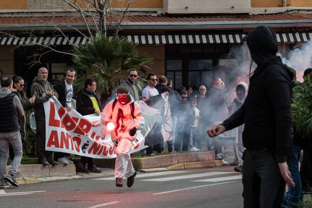 Incidents après la manifestation à Bastia : une personne brûlée au deuxième degré