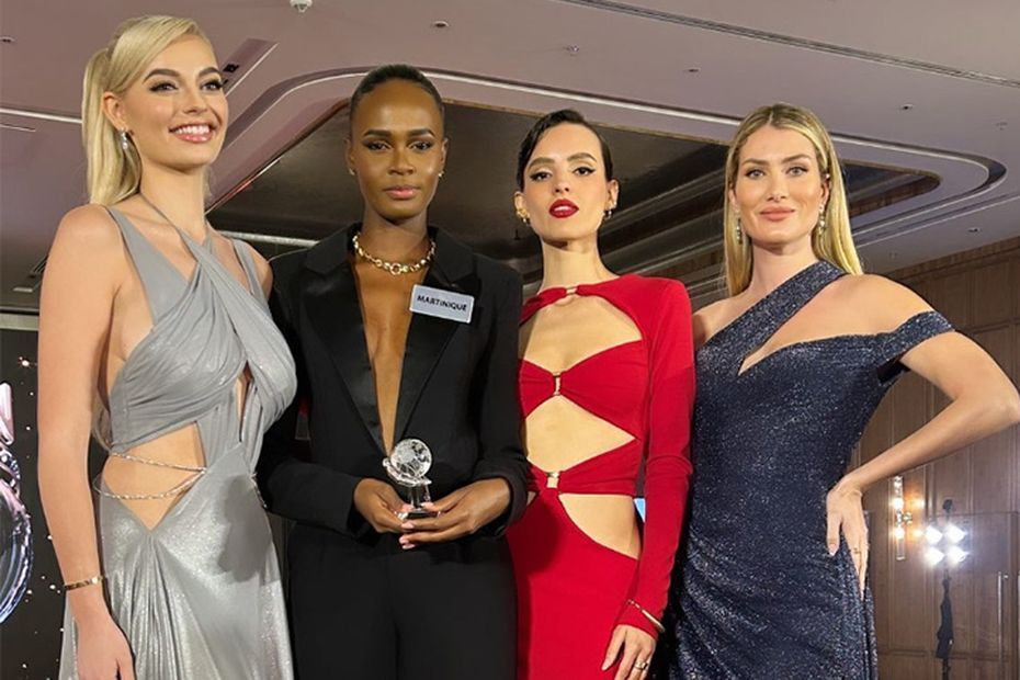 La Miss World Martinique, Axelle René, remporte le "top model challenge" et se qualifie pour le top 40