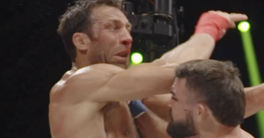 Video: Brutal replay shows Mike Perry punch that sent Luke Rockhold’s tooth flying at BKFC 41