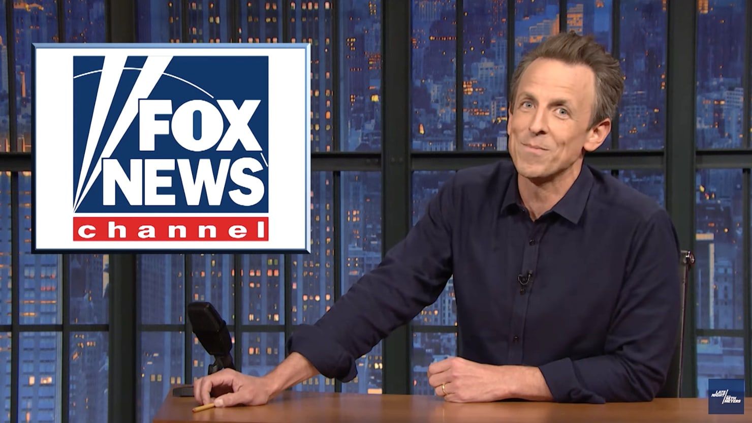 Seth Meyers Says Fox News Employees Are Paralyzed With Fear